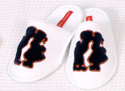 Little Tulip badslippers Dutch blue