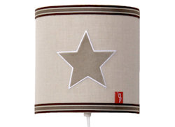 Wandlamp Star pure beige